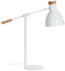 Kave Home Fehér fém asztali lámpa Kave Home Tescarle (LF-A487R05)