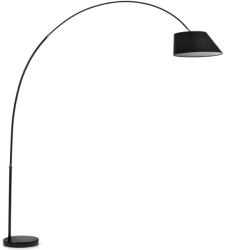 Kave Home Fekete pamut állólámpa Kave Home május 189-220 cm (LF-A498J01)