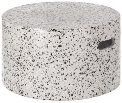 Kave Home Fehér cement dohányzóasztal Kave Home Jenell 52 cm (LF-CC2223PR05)