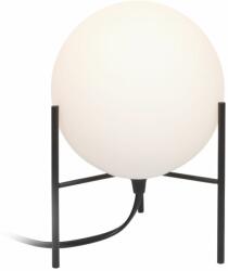 Kave Home Fehér és fekete üveg asztali lámpa Kave Home Seina (LF-YG0032R01)