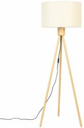 Zuiver Fehér bambusz állólámpa ZUIVER FAN 155 cm (5100124)