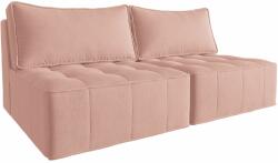 Micadoni Rózsaszín szövet kétszemélyes kanapé MICADONI Mike 160 cm (MIC_2SO_169_F1_MIKE6)