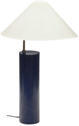 Kave Home Kék fehér fém asztali lámpa Kave Home Shiva 42 cm (LF-L0300038RR25)