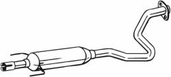 BOSAL Toba esapamet intermediara BOSAL 282-983 (282-983) - automobilus