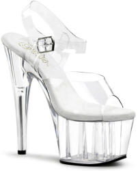 Pleaser USA Pleaser Adore-708 Clr/Clr 42