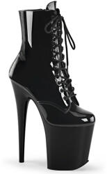 Pleaser USA Pleaser Flamingo-1020 Blk Pat/Blk 40