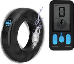 Zeus Electrosex E-Stim Pro Silicone Cock Ring Vibe with Remote