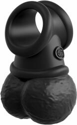Pipedream King Cock Elite The Crown Jewels Weighted Black