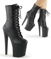 Pleaser USA Pleaser XTREME-1020 Faux Leather Black Matte 39