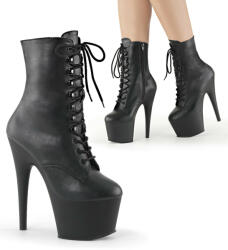 Pleaser USA Pleaser Adore-1020 Blk Faux Leather/Blk Matte 43