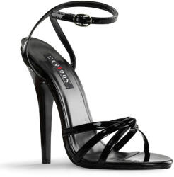 Pleaser USA Pleaser Domina-108 Blk Pat 37