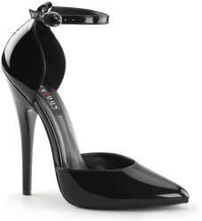 Pleaser USA Pleaser Domina-402 Blk Pat 46
