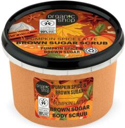 Organic Shop Scrub pentru corp Pumpkin Spice Latte - Organic Shop Pumpkin Spice Latte Brown Sugar Body Scrub 250 ml