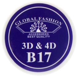 Global Fashion Gel UV 4D plastilina, gel plastart, Global Fashion, B17, 7g, violet - esteto