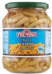 PREMIKO sárgahüvelyű vágott vajbab 680 g