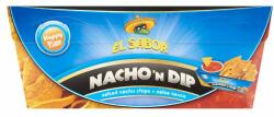 El Sabor Nacho 'N Dip sós nacho chips és salsa szósz 175 g