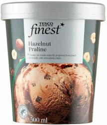 Tesco Finest mogyorós jégkrém mogyorós szósszal, kakaós massza darabokkal 500 ml