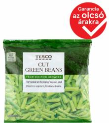 Tesco gyorsfagyasztott zöld hüvelyű vágott zöldbab 450 g