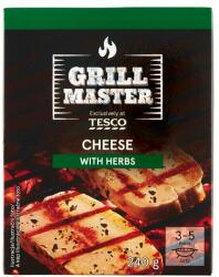 Tesco Grill Master félkemény, zsíros, zöldfűszeres grillsajt 240 g