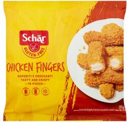 Schär Chicken Fingers mélyfagyasztott gluténmentes ropogós panírozott csirkefalatok 15 db 375 g