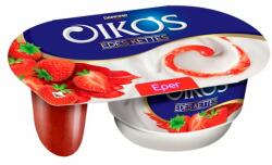 Danone Oikos Édes Kettes élőflórás édesített joghurt eperszósszal 118 g