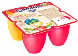 Danone Danonino banános és málnás tejtermék hozzáadott kalciummal és D-vitaminnal 4 x 50 g (200 g)