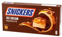 Snickers földimogyorós-karamellás tejjégkrém szelet kakaós bevonattal 6 x 50, 3 ml (301, 8 ml)