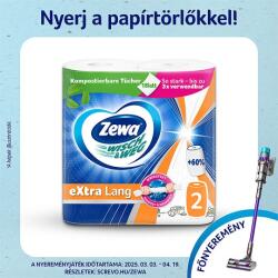 Zewa Wisch & Weg Extra Lang Design háztartási papírtörlő 2 rétegű 2 tekercs