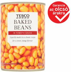 Tesco sült bab paradicsomos szószban 420 g