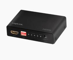 LogiLink HDMI elosztó 1x4 port 4K/60 Hz HDCP EDID HDR CEC (HD0038) (HD0038)