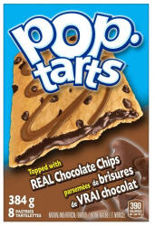  Kelloggs Pop Tarts Chocolate Chips csokoládé chipszes sütemény 384g