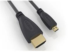 Gembird HDMI 2.0 -> HDMI micro D M/M video jelkábel 1.8m fekete (HDMI-MICRO-2M)