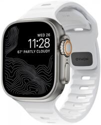 NOMAD Sport curea Apple Watch Ultra 2/1 (49mm) 9/8/7 (45mm) 6/SE/5/4 (44mm) 3/2/1(42mm) M/L alb (NM01111085)