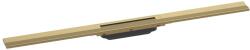 Hansgrohe RainDrain Flex zuhanylefolyó színkészlet 90 cm, formára vágható, szálcsiszolt bronz (56045140) (56045140)