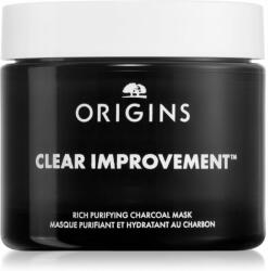 Origins Clear Improvement® Rich Purifying Charcoal Mask Masca de curățare cu cărbune 75 ml Masca de fata