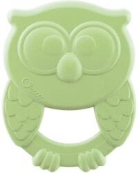 Chicco Eco+ Owly Teether jucărie pentru dentiție Green 3 m+ 1 buc