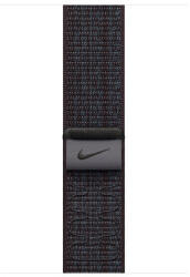 Apple Watch Acc/45/Fekete/Kék Nike Sport Loop óra (MUJX3ZM/A)