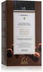 KORRES Argan Oil Culoare permanenta pentru par cu ulei de argan culoare 1.0 Black 50 ml