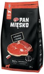 Pan Mięsko PAN MIĘSKO Sac hrana caini talie mica, cu vita si capra 20kg