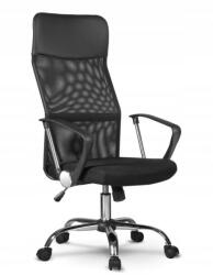 GreenSite Forgó irodai szék, Nemo, hálós szövet, 61x107.5x50 cm, fekete