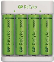 GP Batteries ECO 411 Töltő + 4x2000mAh ReCyko AA (B51414)