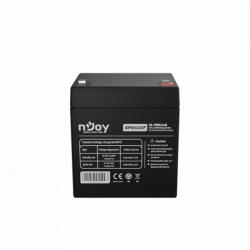 nJoy Szünetmentes akkumulátor - GP05122F (12V/5Ah, T2/F2, zárt, gondozás mentes, AGM) (GP05122F)