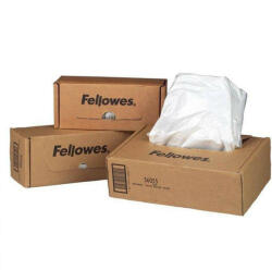 Fellowes Hulladékgyűjtő zsákok iratmegsemmisítőhöz, 75-85 literes kapacitásig, Fellowes® 50 db/csomag, - toptoner