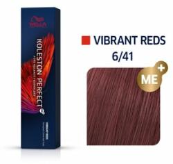 Wella Koleston Perfect Me+ Vibrant Reds vopsea profesională permanentă pentru păr 6/41 60 ml - brasty