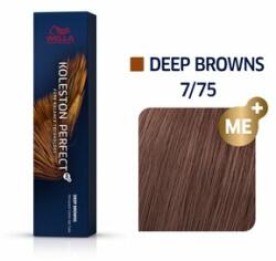 Wella Koleston Perfect Me+ Deep Browns vopsea profesională permanentă pentru păr 7/75 60 ml - brasty