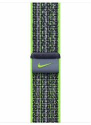 Apple Watch 41mm-es élénkzöld-kék Nike sportpánt (MTL03ZM/A)