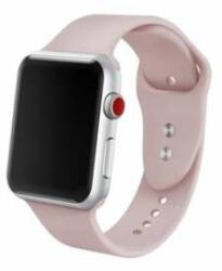 Apple Mybandz Apple Watch S1/2/3/4/4/5/6/7 Apple Watch S1/2/3/4/5/6/7 curea de silicon 38/40/41mm - Pulbere (APW381698)