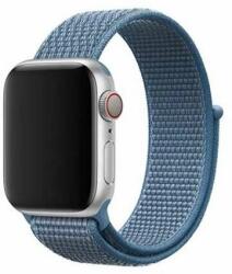 Apple Mybandz Apple Watch 42/44mm curea din material textil albastru (APW422796) (APW422796)