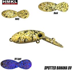 HMKL Vobler HMKL Inch Crank DR 2.5cm, 2g, custom painted Spotted Banana UV (INCH25DR-SBUV)