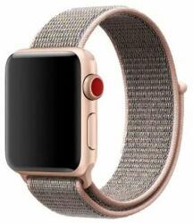 Apple Mybandz Apple Watch 42/44mm Apple Watch 42/44mm tesatura ceas banda roz-nisip (APW422800) (APW422800)